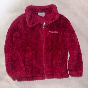 Columbia Plush Burgundy Jacket